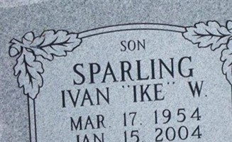Ivan W. Sparling Ivan W. Sparling