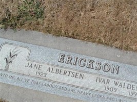 Ivar Waldemar Erickson