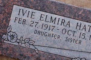 Ivie Elmira Hatch
