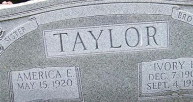 Ivory E. Taylor