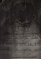Ivy Thigpen Ivy Thigpen