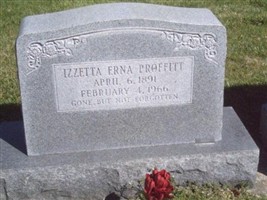Izetta Erna Proffitt Proffitt