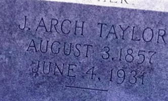 J Arch Taylor J Arch Taylor