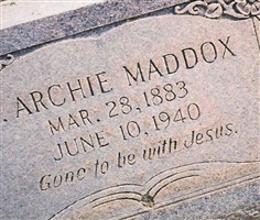 J. Archie Maddox J. Archie Maddox