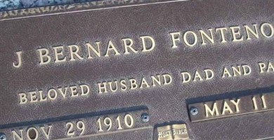 J. Bernard Fontenot J. Bernard Fontenot