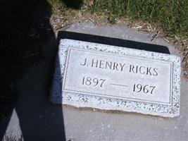 J Henry Ricks