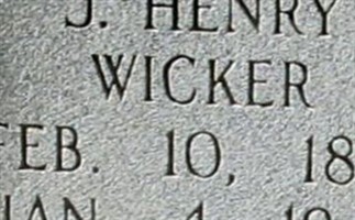 J. Henry Wicker