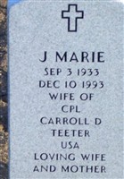 J Marie Teeter