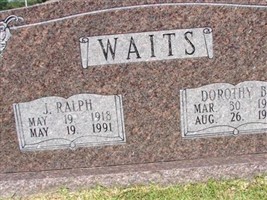 J. Ralph Waits J. Ralph Waits