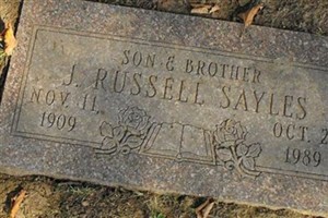 J Russell Sayles