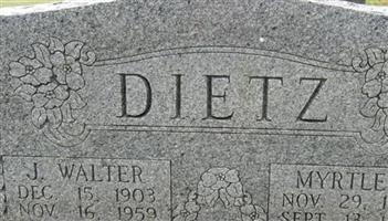 J. Walter Dietz