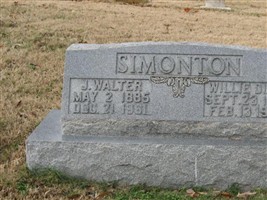 J Walter Simonton J Walter Simonton