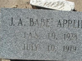 J.A. "Babe" Appling J.A. "Babe" Appling