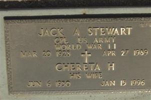 Jack A Stewart