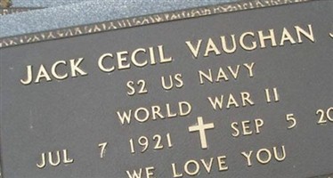 Jack Cecil Vaughan, Jr