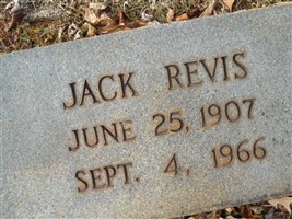 Jack Clyde Revis Jack Clyde Revis