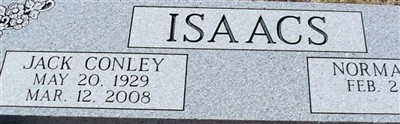 Jack Conley "J. C." Isaacs