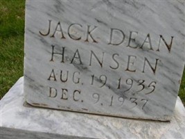 Jack Dean Hansen Jack Dean Hansen