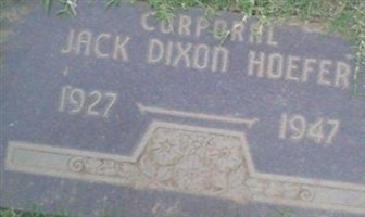 Corp Jack Dixon Hoefer