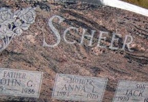 Jack E Scheer Jack E Scheer