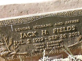 Jack H Fields Jack H Fields