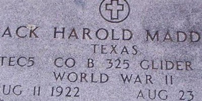 Jack Harold Madding Jack Harold Madding