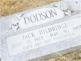 Jack Hildridge Dodson Jack Hildridge Dodson