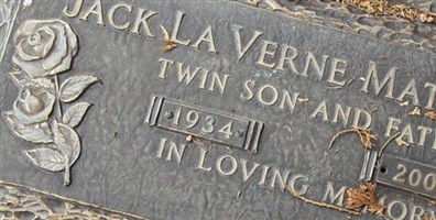 Jack LaVerne Mattson Jack LaVerne Mattson
