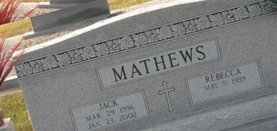 Jack Mathews, Sr Jack Mathews, Sr