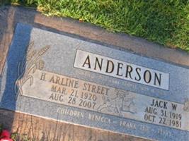 Jack W Anderson