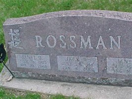 Jack W Rossman