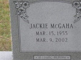 JACKIE MCGAHA JACKIE MCGAHA