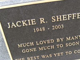 Jackie R. Sheffer Jackie R. Sheffer