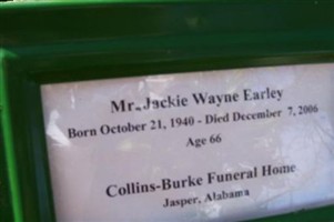 Jackie Wayne Earley