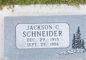Jackson C Schneider