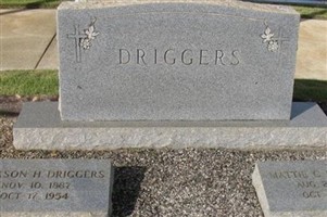 Jackson H. Driggers Jackson H. Driggers