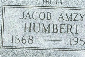Jacob Amzy "Amzy" Humbert Jacob Amzy "Amzy" Humbert