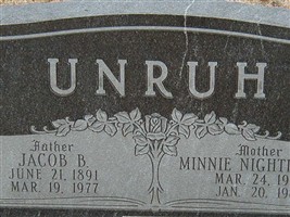Jacob B Unruh Jacob B Unruh