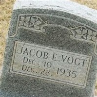 Jacob E. Vogt Jacob E. Vogt
