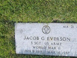 Jacob G Everson