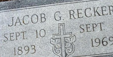 Jacob G Recker