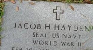 Jacob H Hayden
