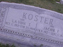 Jacob "Jake" P. Koster Jacob "Jake" P. Koster