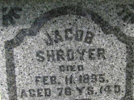 Jacob Shroyer, Jr Jacob Shroyer, Jr