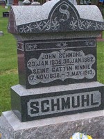 Jacobine Leonore Marie "Minnie" Heidel Schmuhl Jacobine Leonore Marie "Minnie" Heidel Schmuhl