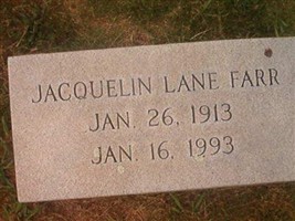 Jacqueline Lane Farr