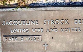 Jacqueline Strock Delk Jacqueline Strock Delk