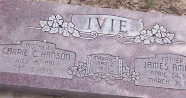 James A Ivie James A Ivie