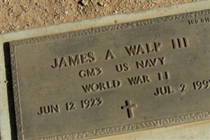 James A Walp, III