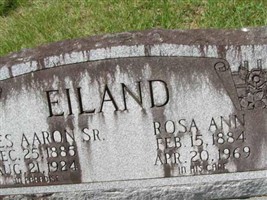 James Aaron EILAND, Sr James Aaron EILAND, Sr